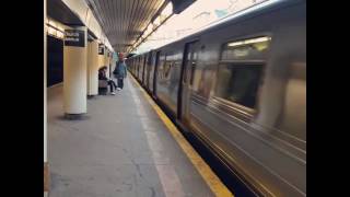 R68A (B) & R160 (Q) Trains at Church Avenue