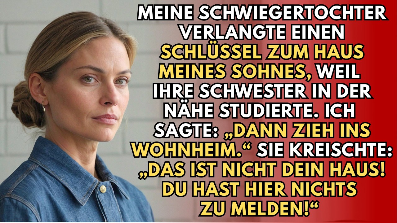 Ich stand mitten in der Nacht im Bademantel vor meiner eigenen Haustür, als meine Schwiegertochter mir fordernd die Hand hinhielt. „Alina wohnt ab jetzt hier. Gib mir den Schlüssel“, befahl sie,...