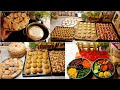 تحضيرات عصرونية العيد مع لمة أحلا صبايا وستات تجهيزات أصناف مشكلة للصحن الفرنسي موالح مشكلة 