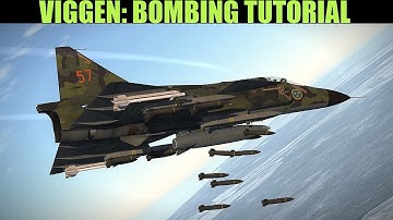 AJS37 Viggen: Low Level Bombing Tutorial | DCS WORLD