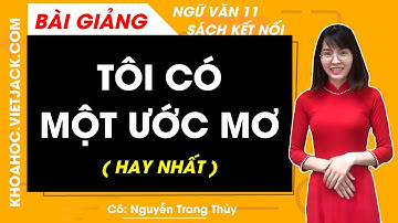 Tôi có một ước mơ | Ngữ văn 11 - Kết nối tri thức (HAY NHẤT)
