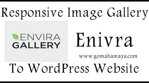 How To Add Responsive Image Gallery To WordPress Website