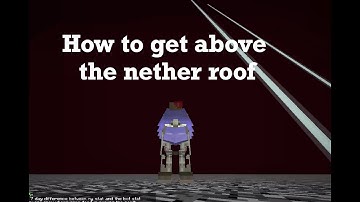 The nether roof is open (again) on 2b2t :)