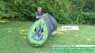 Instant Pop Up Tent TNT205, Setup and Tear Down Instructions