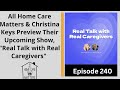 All home care matters  christina keys preview upcoming new show real talk with real caregivers