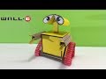 ROBOT eléctrico WALL-E genial!! como hacerlo utilizando solo cartón