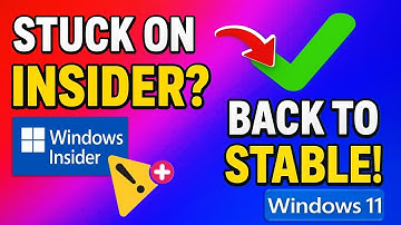 Zit je vast in Insider Build? Hoe je Windows 11 volledig verlaat en terugzet naar de stabiele ver...