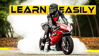 Learn 2 Easy Motorcycle Stunts In 2 Minutes!