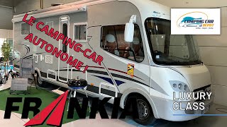 CE CAMPING CAR VOUS OFFRE UNE AUTONOMIE COMPLÈTE ! FRANKIA 8400QD