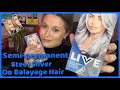 Schwarzkopf Live Steel Silver / Testing & Reviewing Hair Dye / Dyeing My balayage Hair Silver