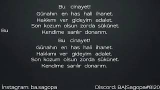 Sagopa Kajmer  Kendime Sarılır Donarım Full Lyrics Resimi