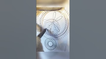 ASMR Spirograph Art draw #spirograph #asmr #satisfying