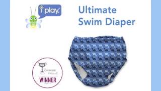i play. Reusable Absorbent Swimsuit Diaper