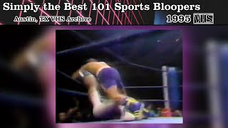 Simply the Best 101 Sports Bloopers (1995 Sports VHS)