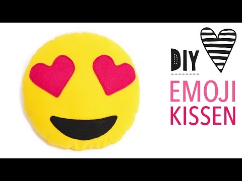 Video: Wie Man Emoji-Kissen Mit Eigenen Händen Macht