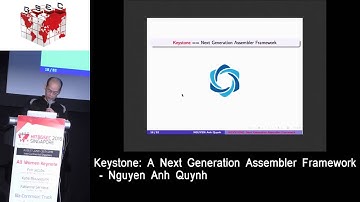 #HITBGSEC 2016 SG Conference Track D1 - A Next Generation Assembler Framework - Nguyen Anh Quynh