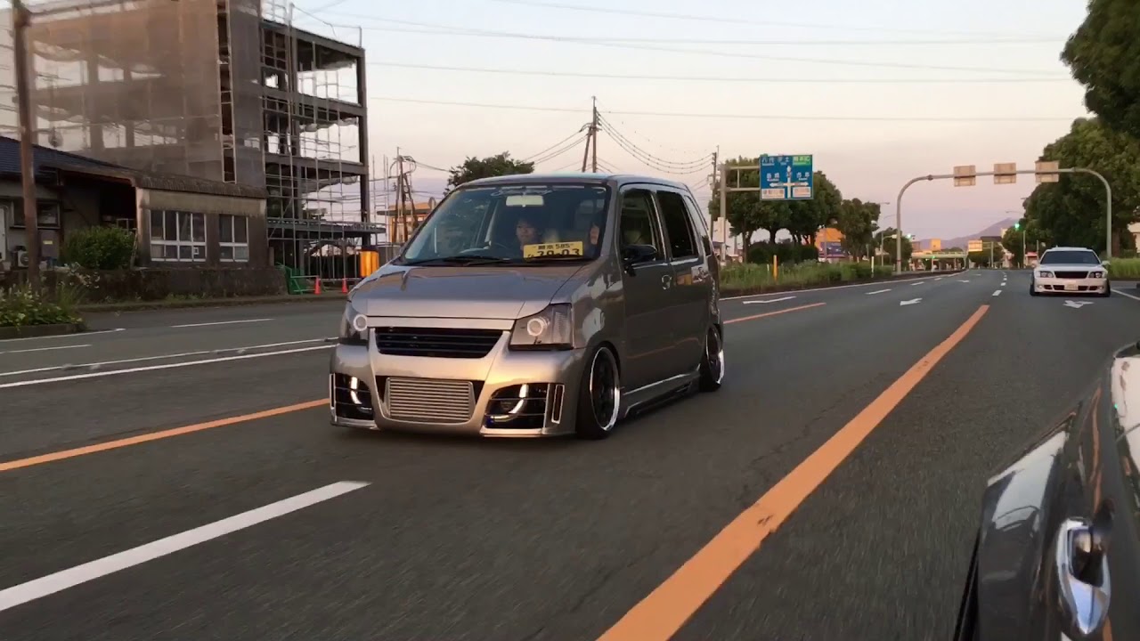 Mc22s ワゴンr イベント 走行動画 ドレスアップカー チューニングエンジン 内装 オーディオ S Factory Youtube