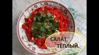 Салат Тёплый из Баклажан и курицы. Просто и вкусно. Салат Тёплый из Баклажан и курицы. Просто и вкусно.