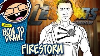 How to Draw FIRESTORM (Legends of Tomorrow) | Narrated Easy Step-by-Step Tutorial