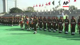 Ceremonial handover of powers to new army chief General Sharif