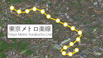 OpenTTD Tokyo Metro Yurakucho Line (JR2)