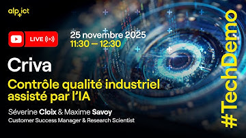 🕹 #TechDemo x Criva : contrôle qualité industriel assisté par l