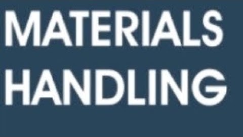 Material handling Unit load concepts updated related video