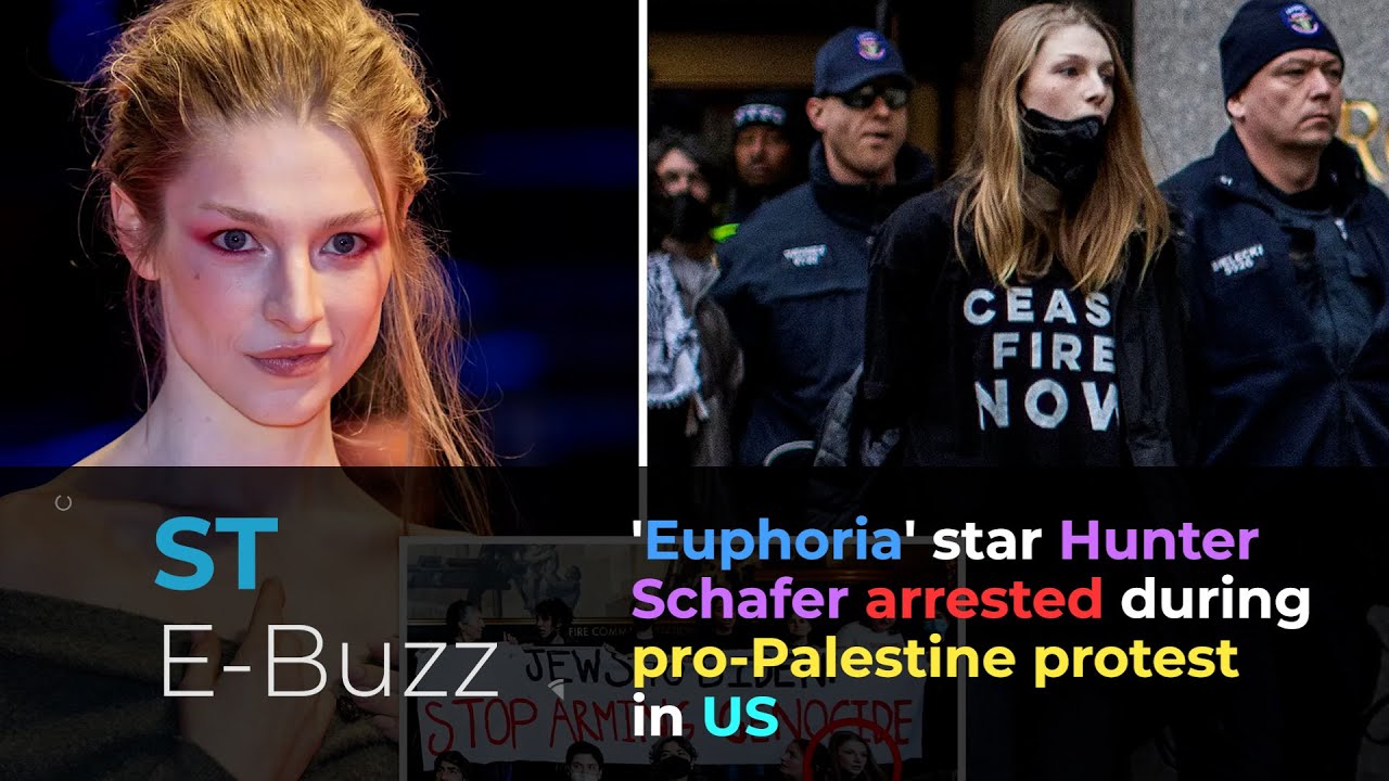 'Euphoria' Star Hunter Schafer Arrested At Pro-Palestine Protest ...