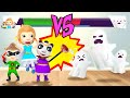 🤩 Dolly and Friends Superheroes Team vs 👻Angry Ghosts from the Dark | Funny Cartoon for Kids