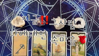 타로- 지금!! 그사람 나에대한 속마음!!!