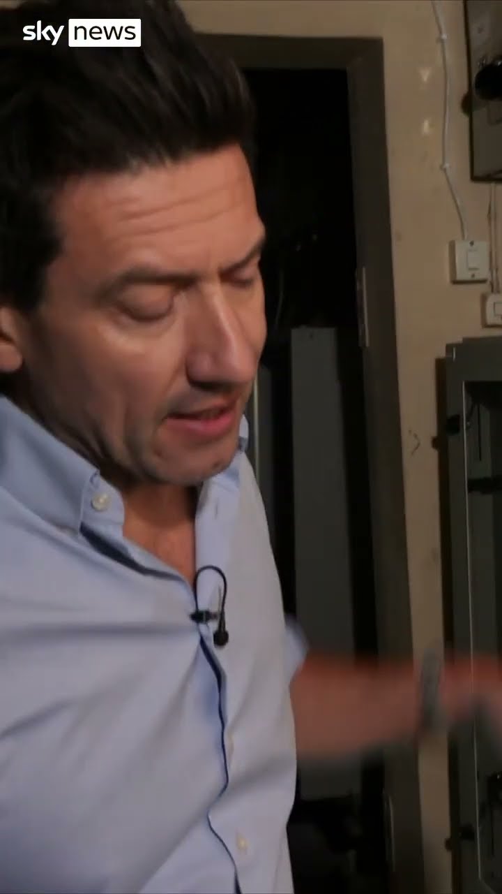 Exploring bunkers under Assad's home