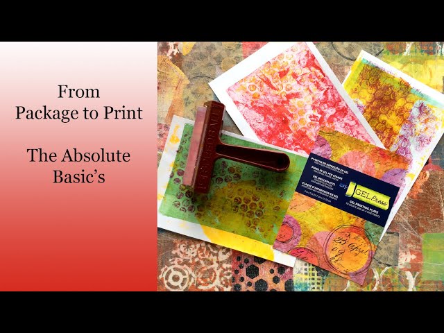 The basics of Gel Printing you need to know to get started