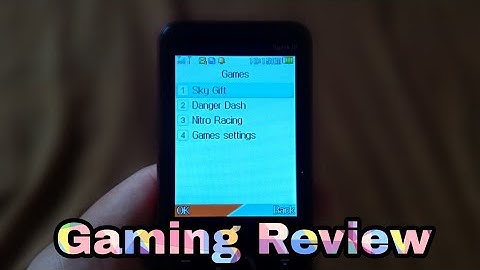 Lava Spark i8 feature phone FULL GAMING REVIEW