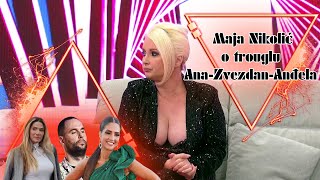 Maja Nikolić o trouglu Ana - Zvezdan - Anđela - Ne gledam ti ja to - (Red TV, 3. 2. 2023)