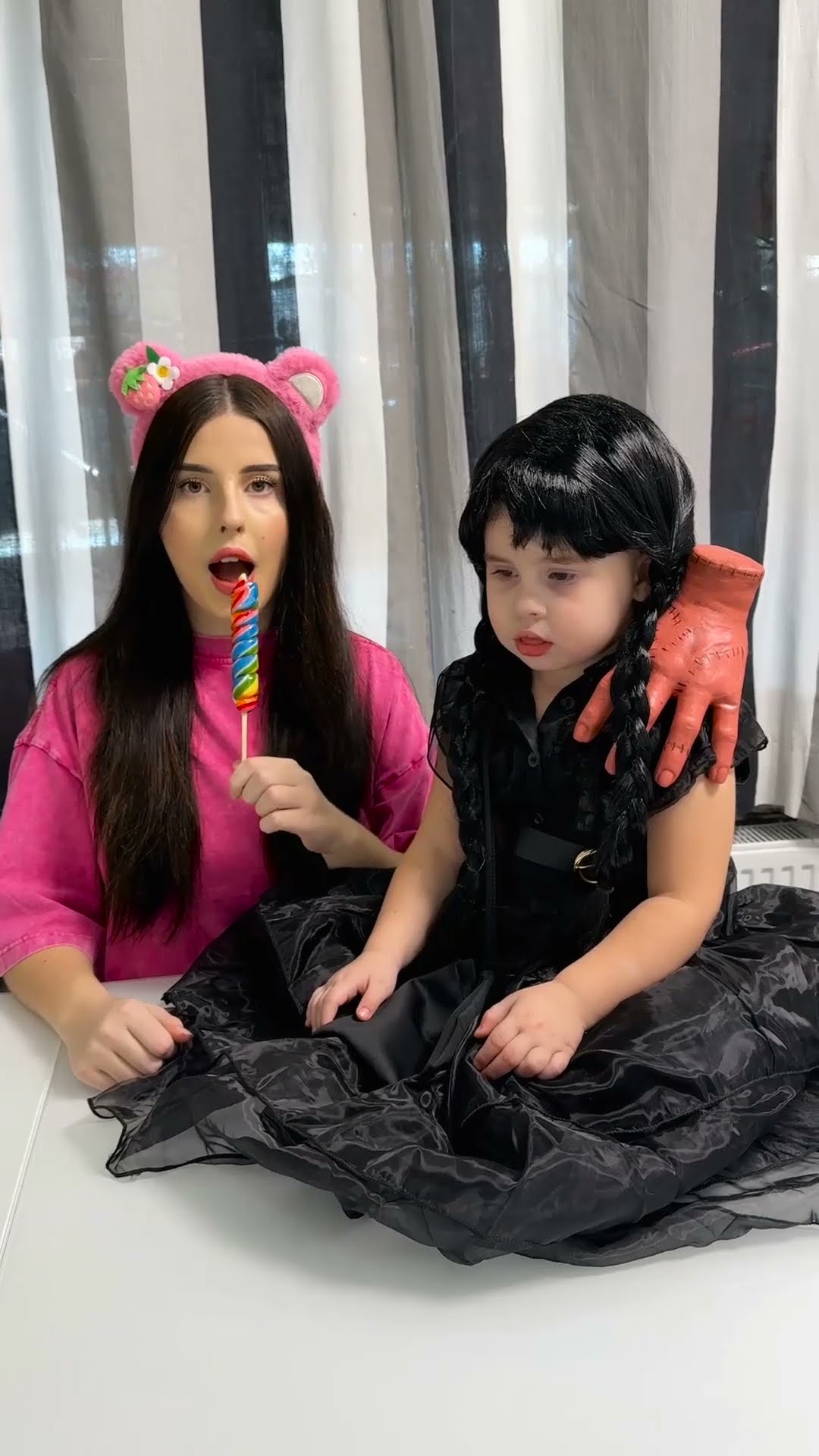 comedy: ?kid pranks baby with lollipop?❤️?