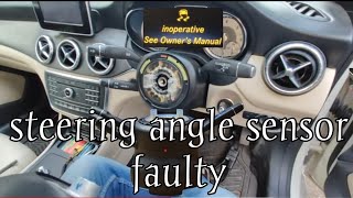 Mercedes Benz C2205 | Faulty Steering Angle Sensor | Steering Column Module N80 Replace