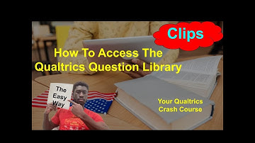 Using The Qualtrics Question Library   Importing Calendar Questions (Quick Clips)