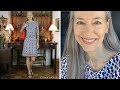 Favorite Navy & White Dress Finds; No Makeup Makeup Look / Classic Style, Preppy Fashion Over 40, 50