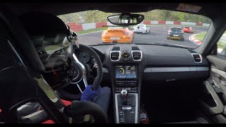 Porsche Cayman GT4 vs. 997 GT3RS, 991 GT3 & BMW 1M//.