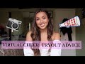 VIRTUAL CHEER TRYOUTS ☆ TIPS & ADVICE | Alyssa Revecho