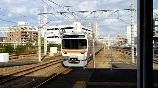 [1080p]中央本線315系快速中津川行多治見駅発車 ※サービス警笛付