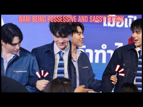 [SkyNani] NANI BEING POSSESSIVE AND SASSY TO SKY During estcola