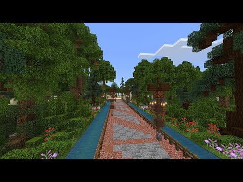 Minecraft Efteling - Dronevlucht
