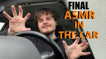 Fast & Aggressive ASMR in the Car 20 lofi Hand Sounds, Invisible triggers,Gripping&Scratching+Visual