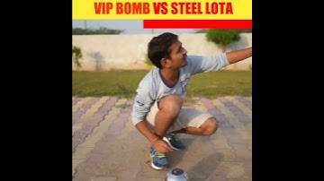VIP Bomb vs Lota! 💥😂 #experiment #shorts