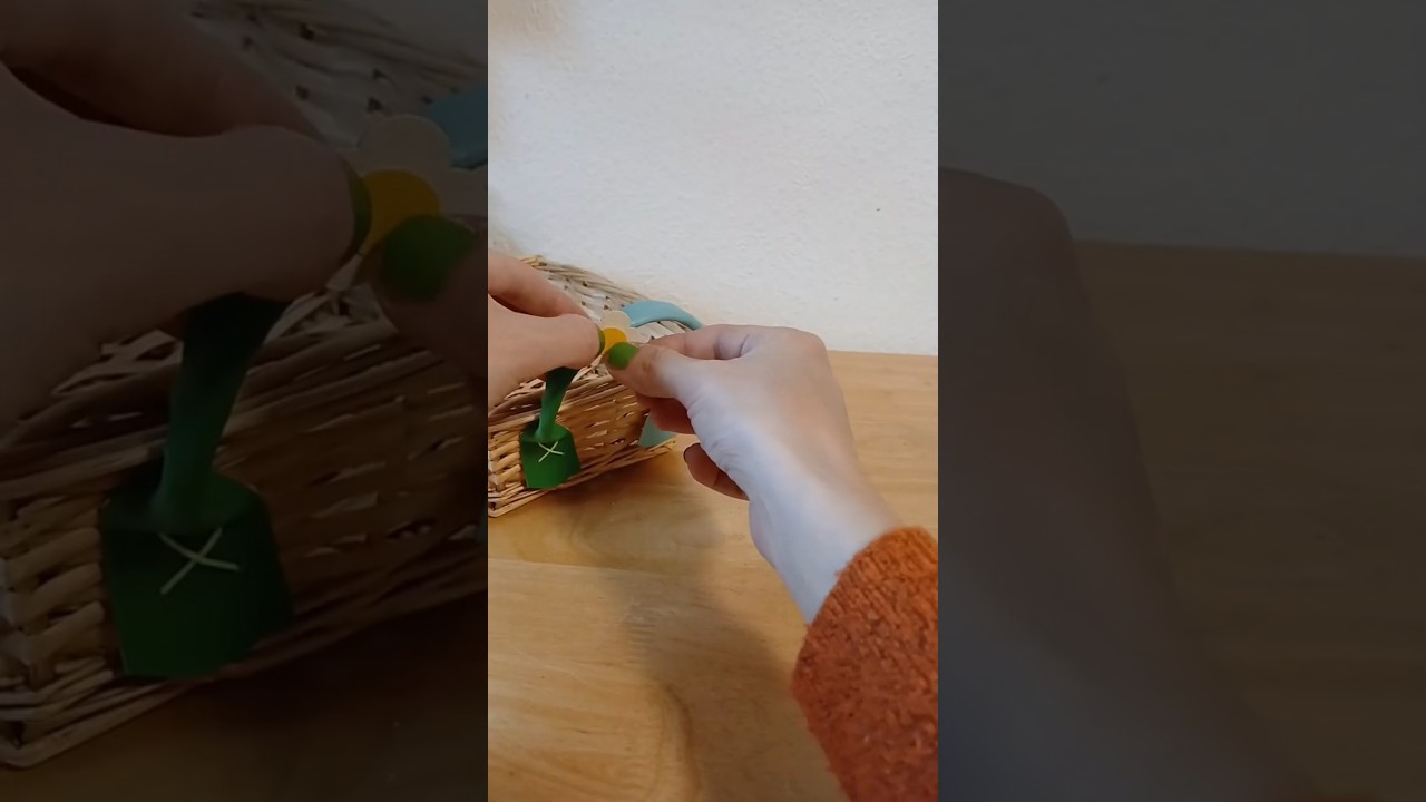 Upcycling idea wicker basket box DIY (you have to do the wire longer it has to be under the "X"yarn) auf YouTube ansehen Upcycling idea wicker basket box DIY (you have to do the wire longer it has to be under the "X"yarn) auf YouTube ansehen