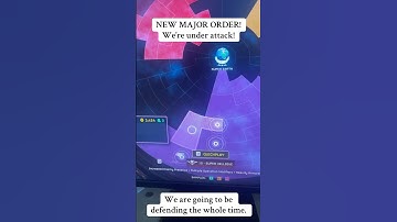 We are under attack! Illuminate Major Order defensive mission. #helldivers2 #illuminate