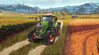 Farming Sim 22 открытая сесия (Племзавод) карта Сосновка с модами