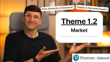 Theme 1.2 – The Market | Edexcel A-Level Business (Revision)