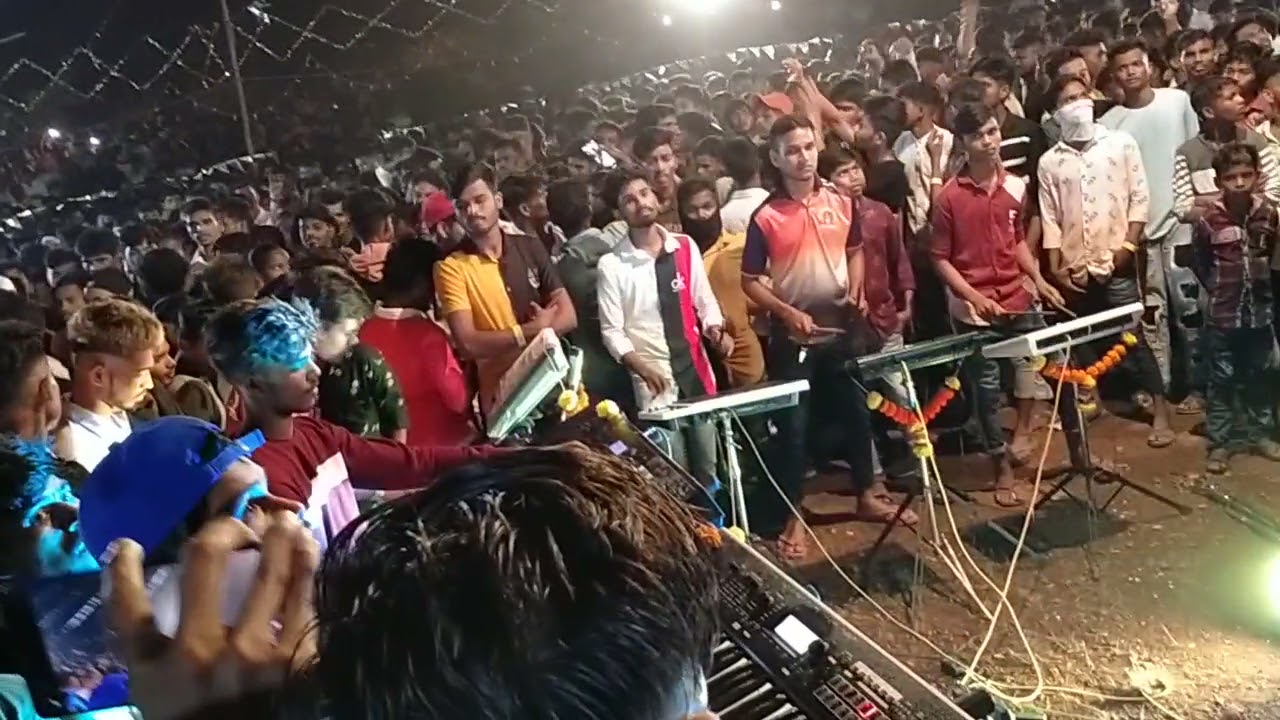 durves navratri show last night 2021 Dj roshn & tokare king keybord player